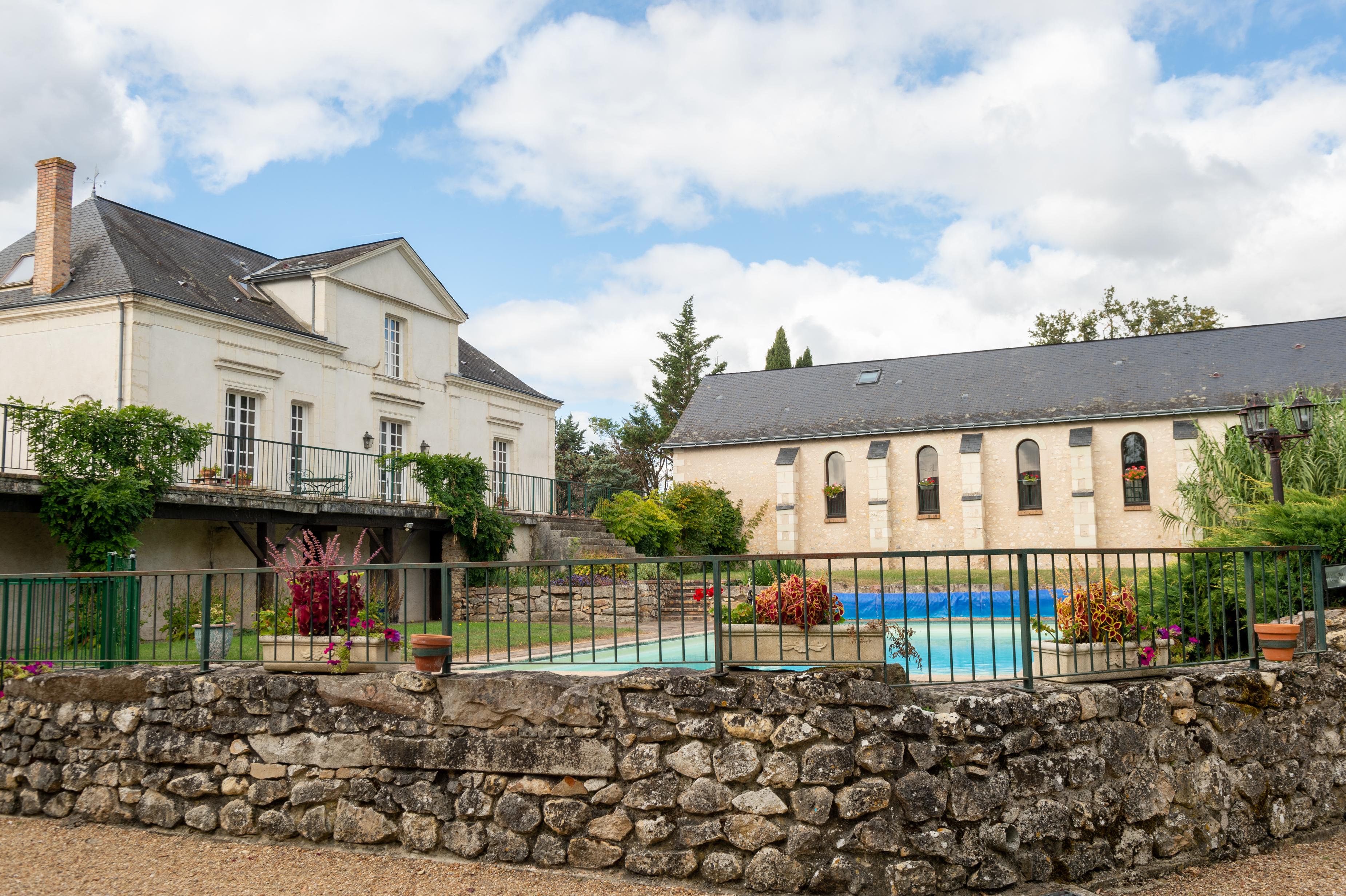 Domaine De La Courbe Hotel Le Lude Exterior photo