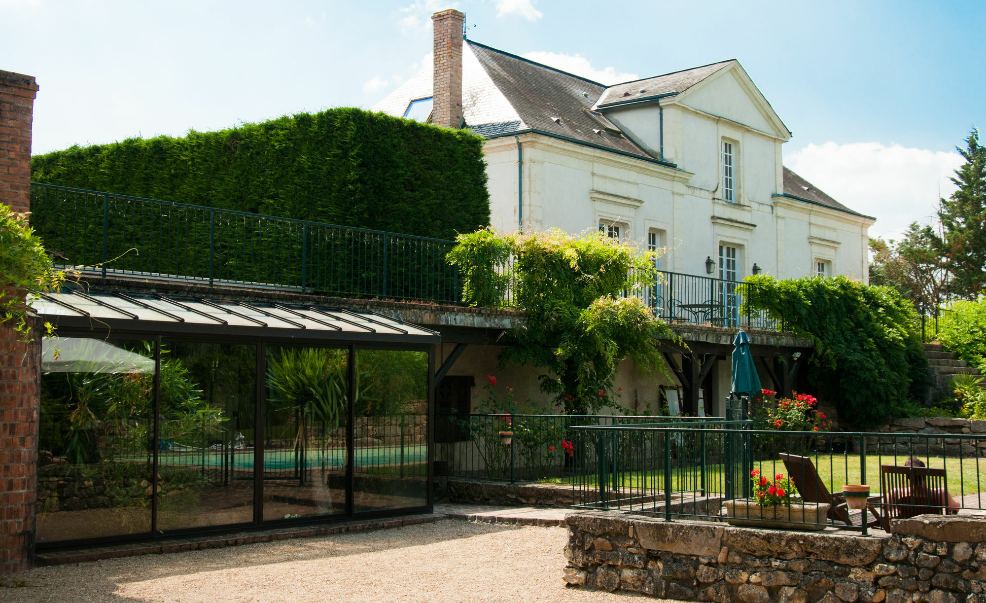 Domaine De La Courbe Hotel Le Lude Exterior photo